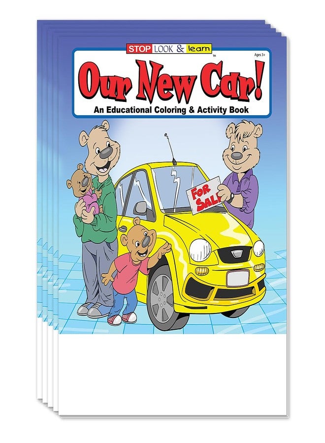 ZOCO - Car Dealership Supplies - Our New Car Activity and Coloring Books (50 Bulk Pack, Without Crayons) - Games, Puzzles, Fun Activities - Gifts for Kids - Image 1